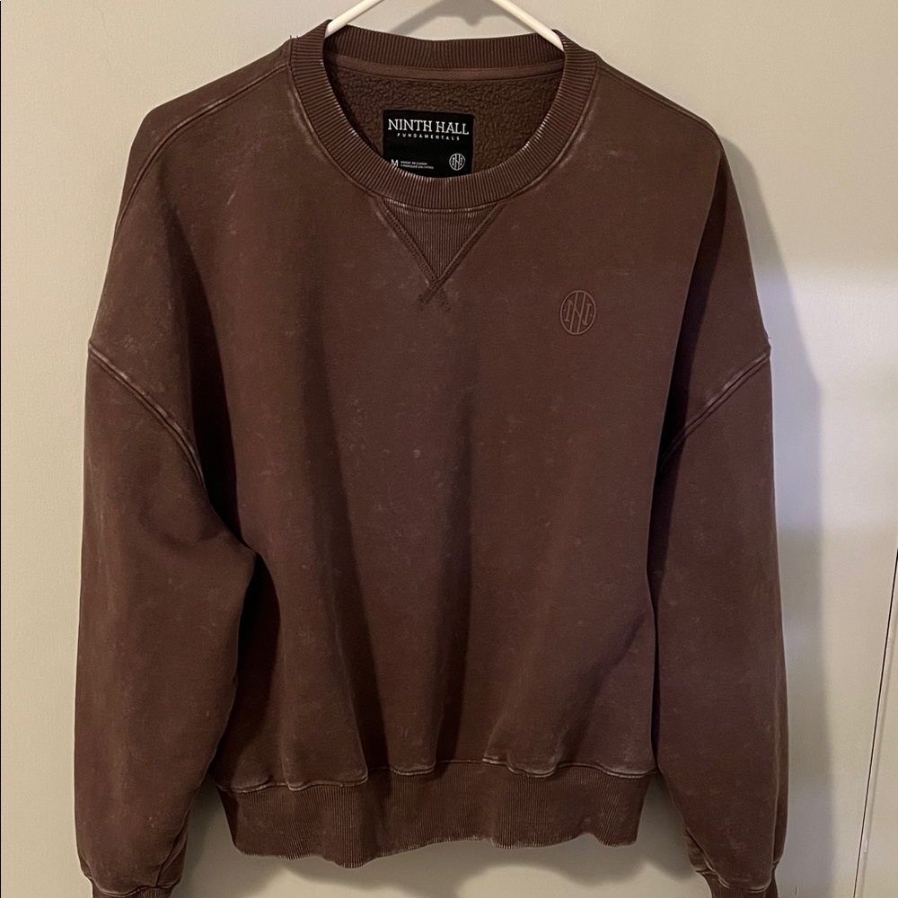 Ninth Hall mineral washed Crewneck Sweatshirt